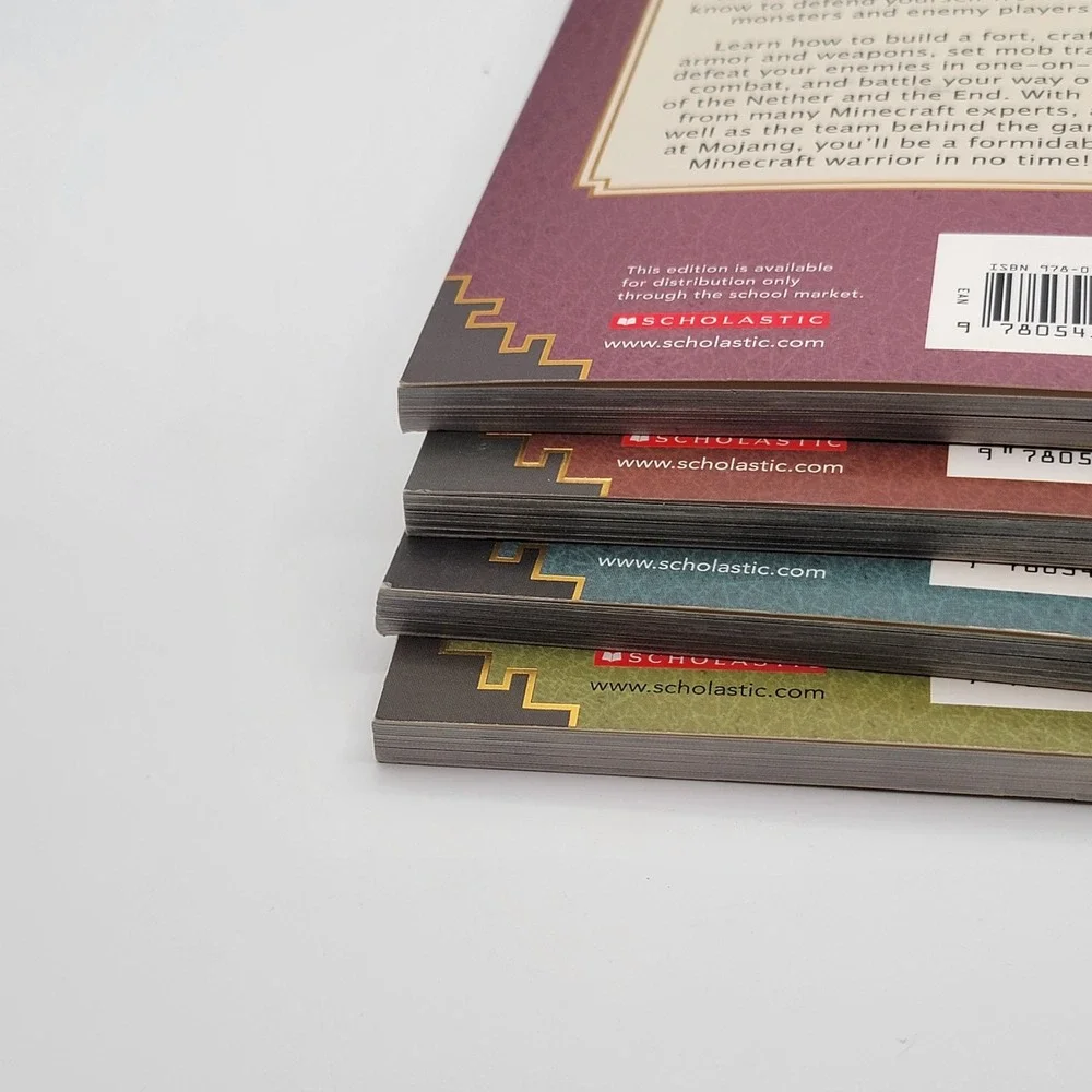 Megan Miller Minecraft Hacks & Mojang Handbooks Set‎ 5 Books Hardcover Excellent